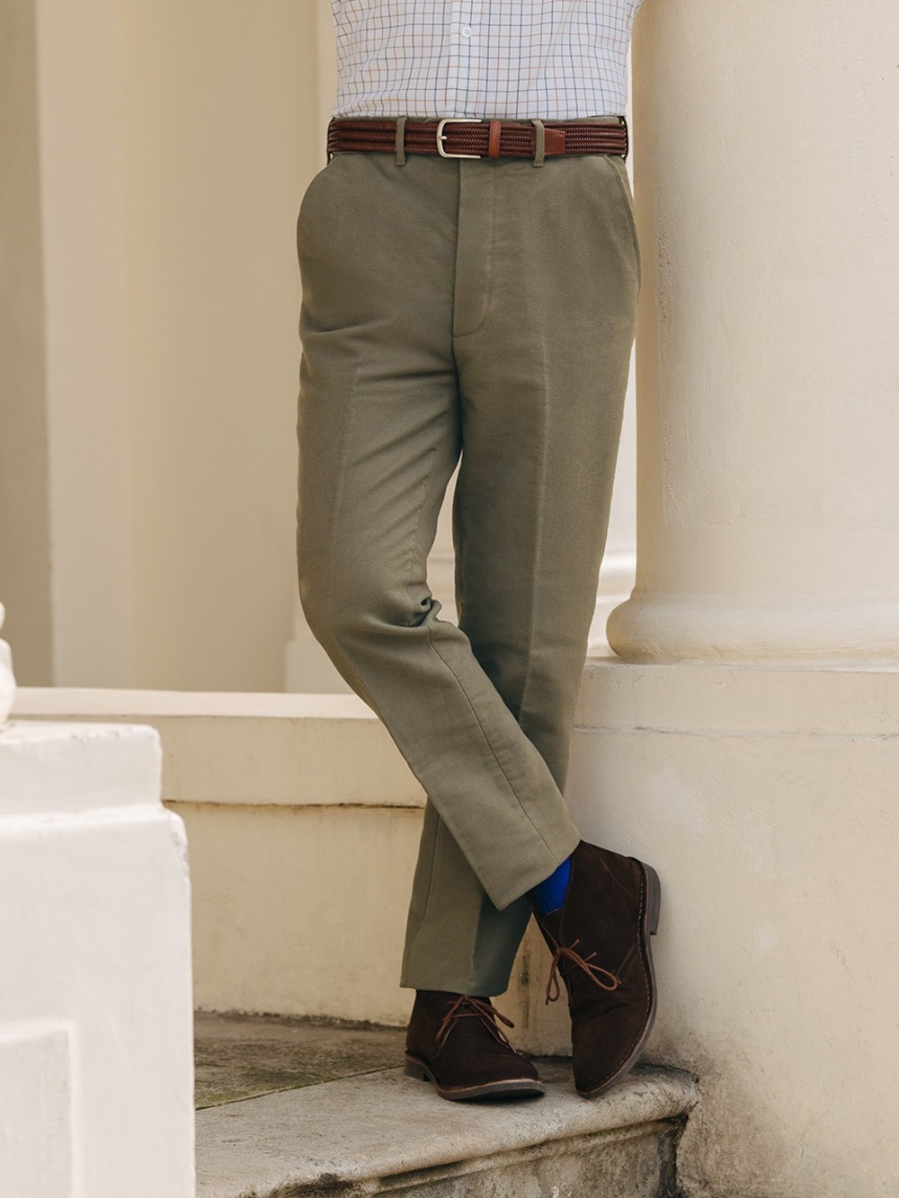 Peter Christian Moleskin Trousers Pants